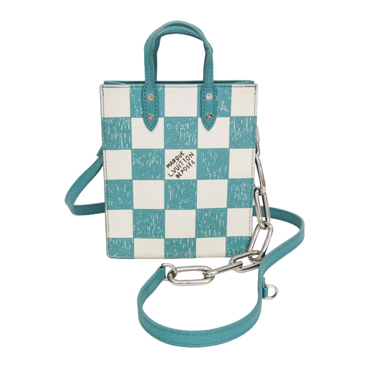 Louis Vuitton Damier Checkerboard Sac Plat XS