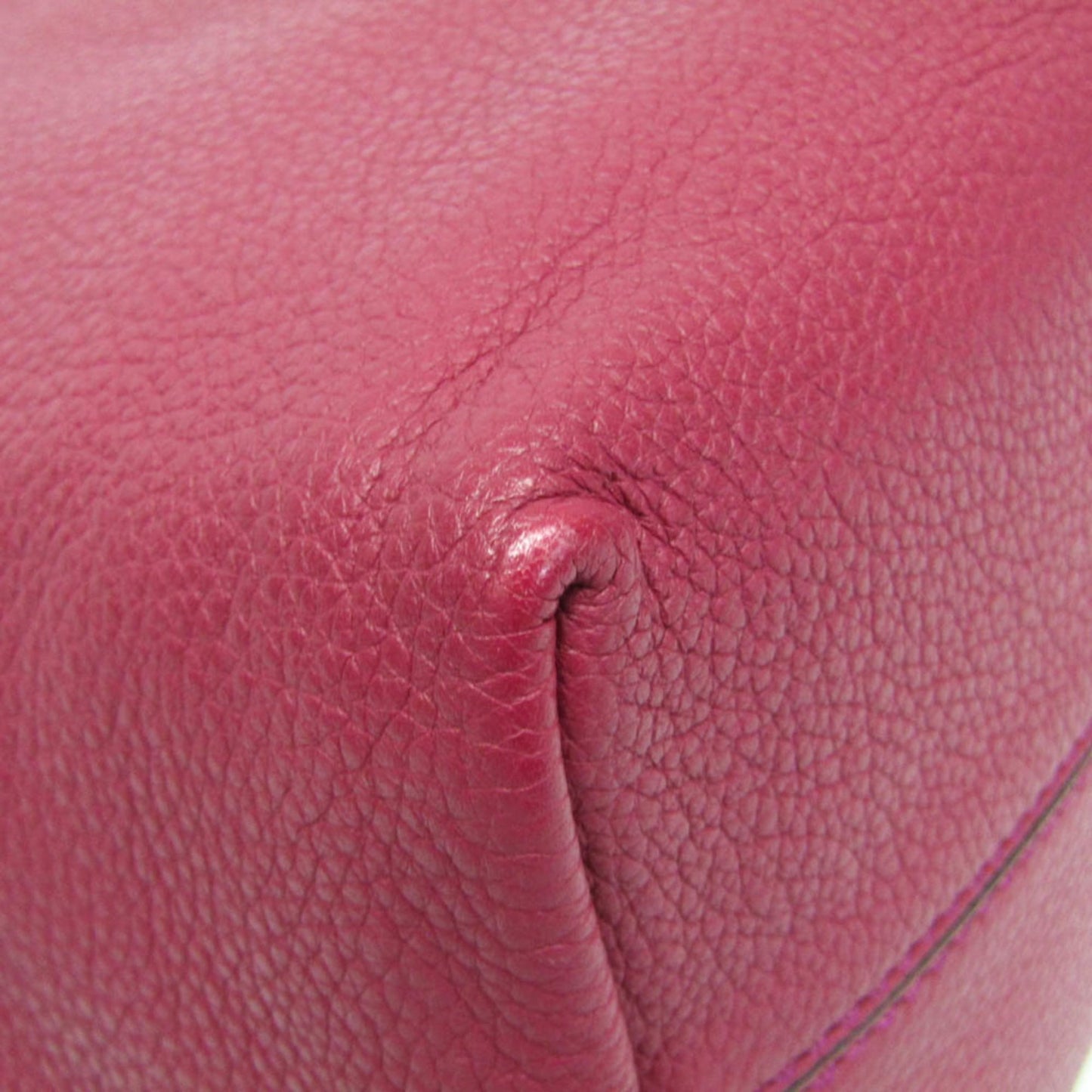 Fendi · Leather Handbag · Bordeaux