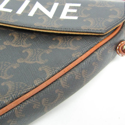 Celine Triomphe Triangle · Coated Canvas