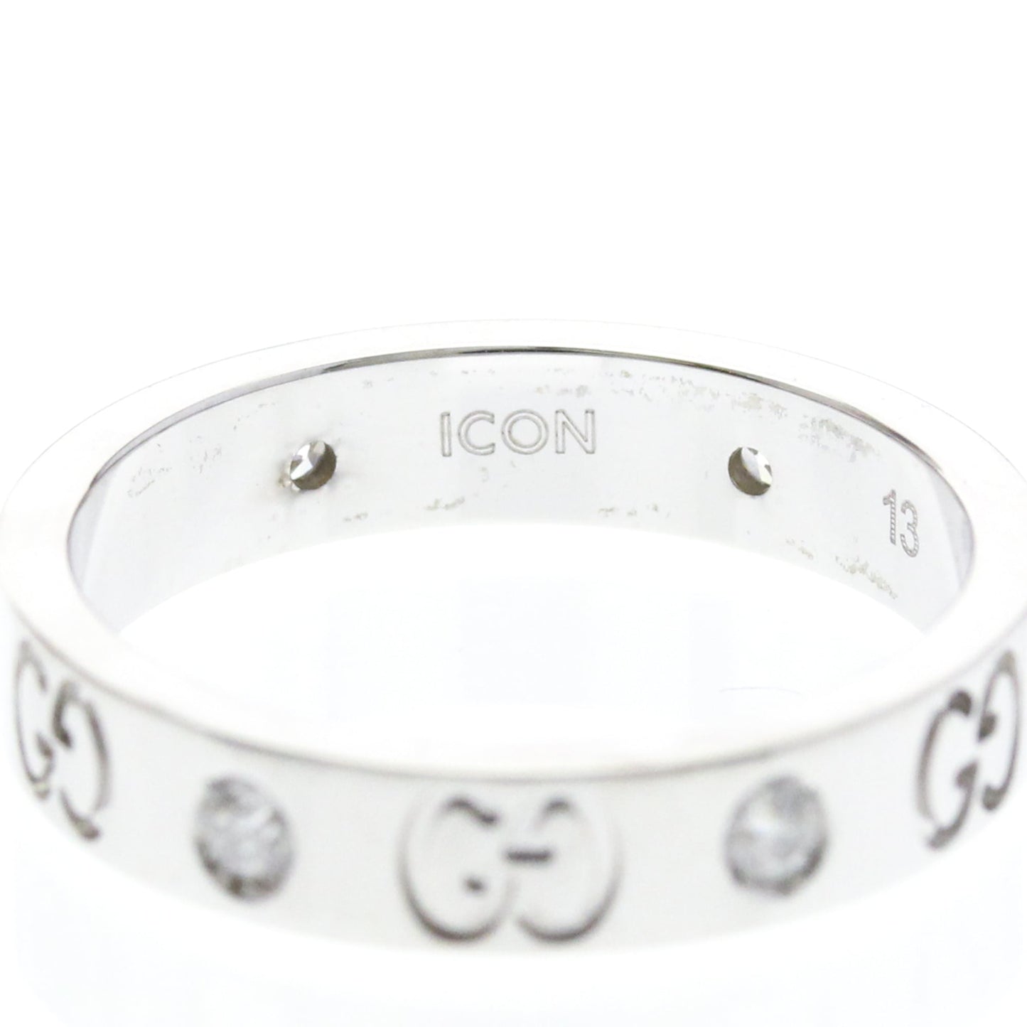 Gucci Icon · Diamond · 18K White Gold