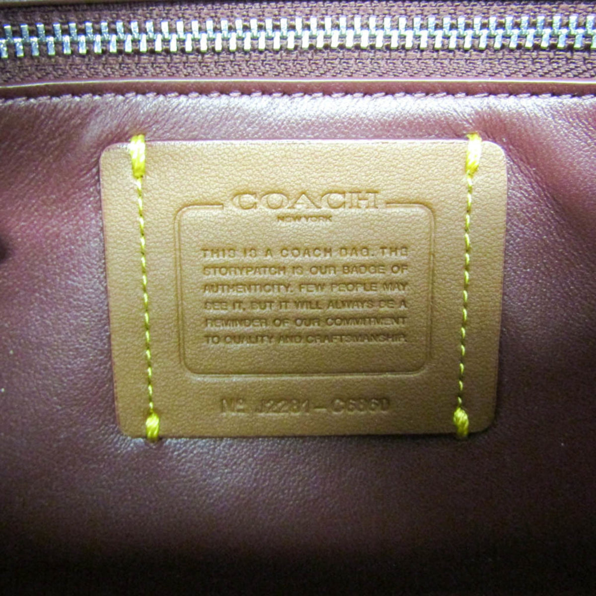 Coach Rogue · Top Handle · Leather