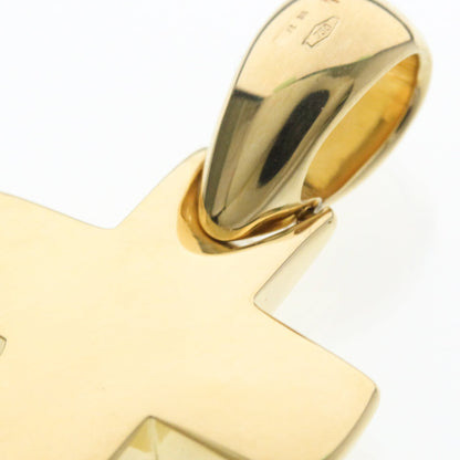 Pomellato Cross Charm · 18K Yellow Gold