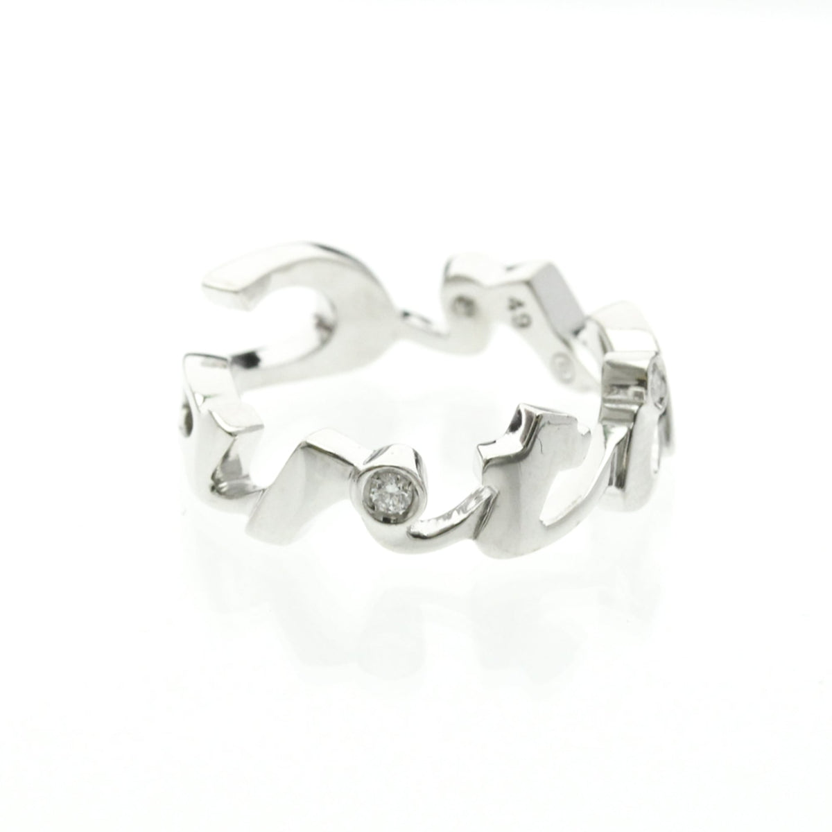 Cartier Signature · Diamond · 18K White Gold