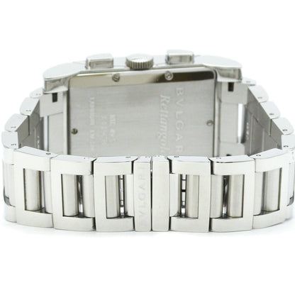 Bvlgari Rettangolo · Chronograph · Steel