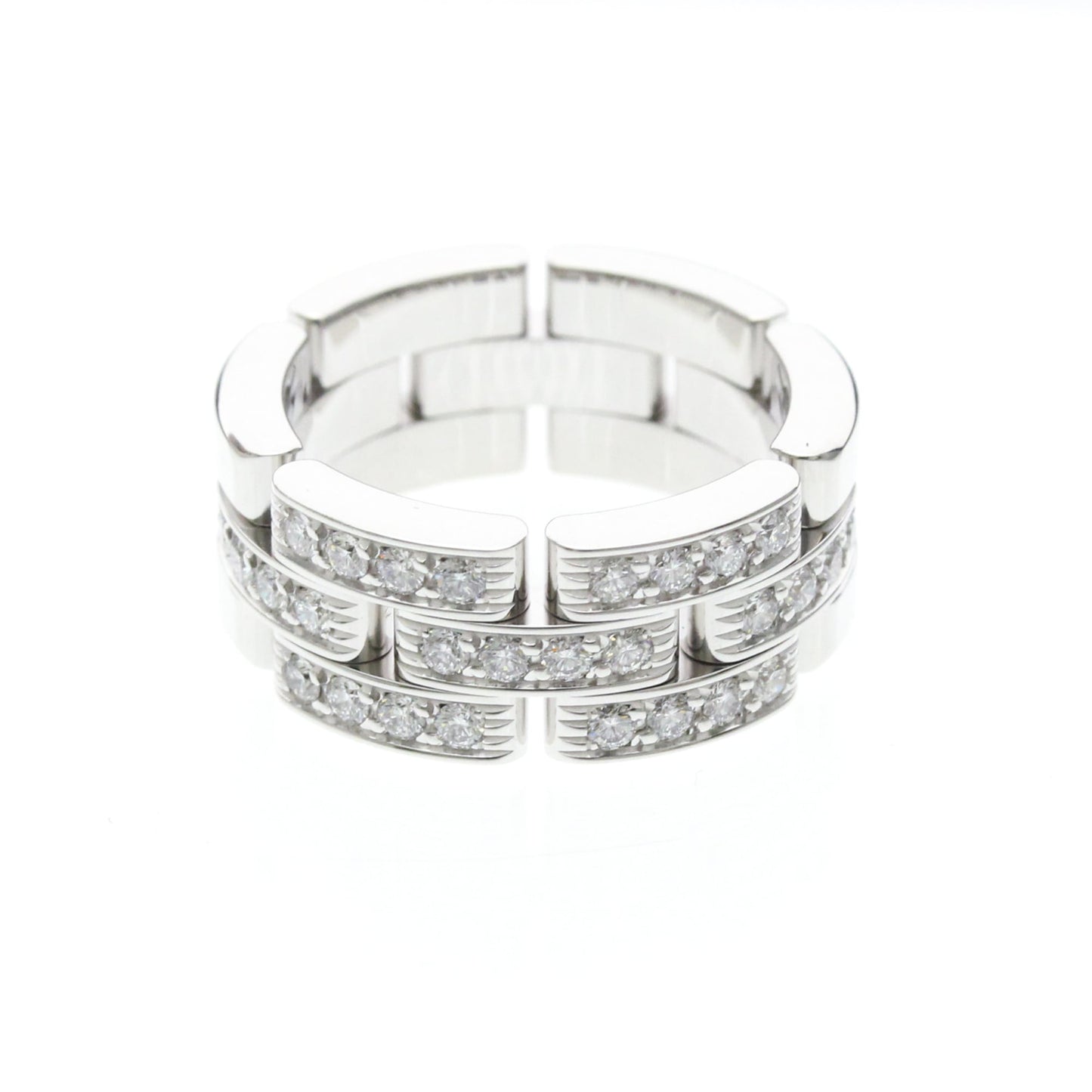 Cartier Maillon Panthère · 18K White Gold