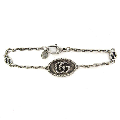 Gucci Double G · Silver 925 Charm Bracelet