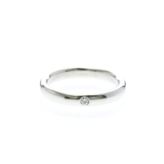 Tiffany Diamond Wedding Band · Platinum