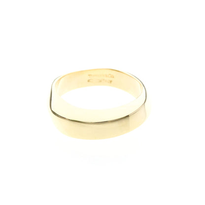 Tiffany Knife Edge · 18K Yellow Gold