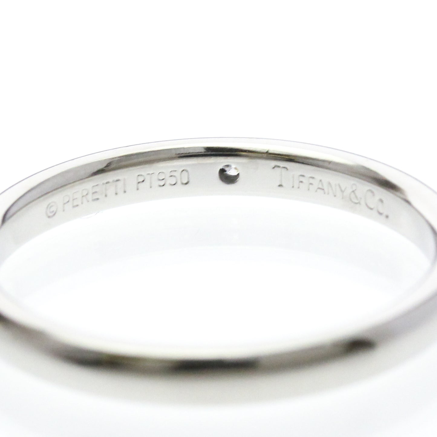 Tiffany Stacking Band · Platinum · Diamond