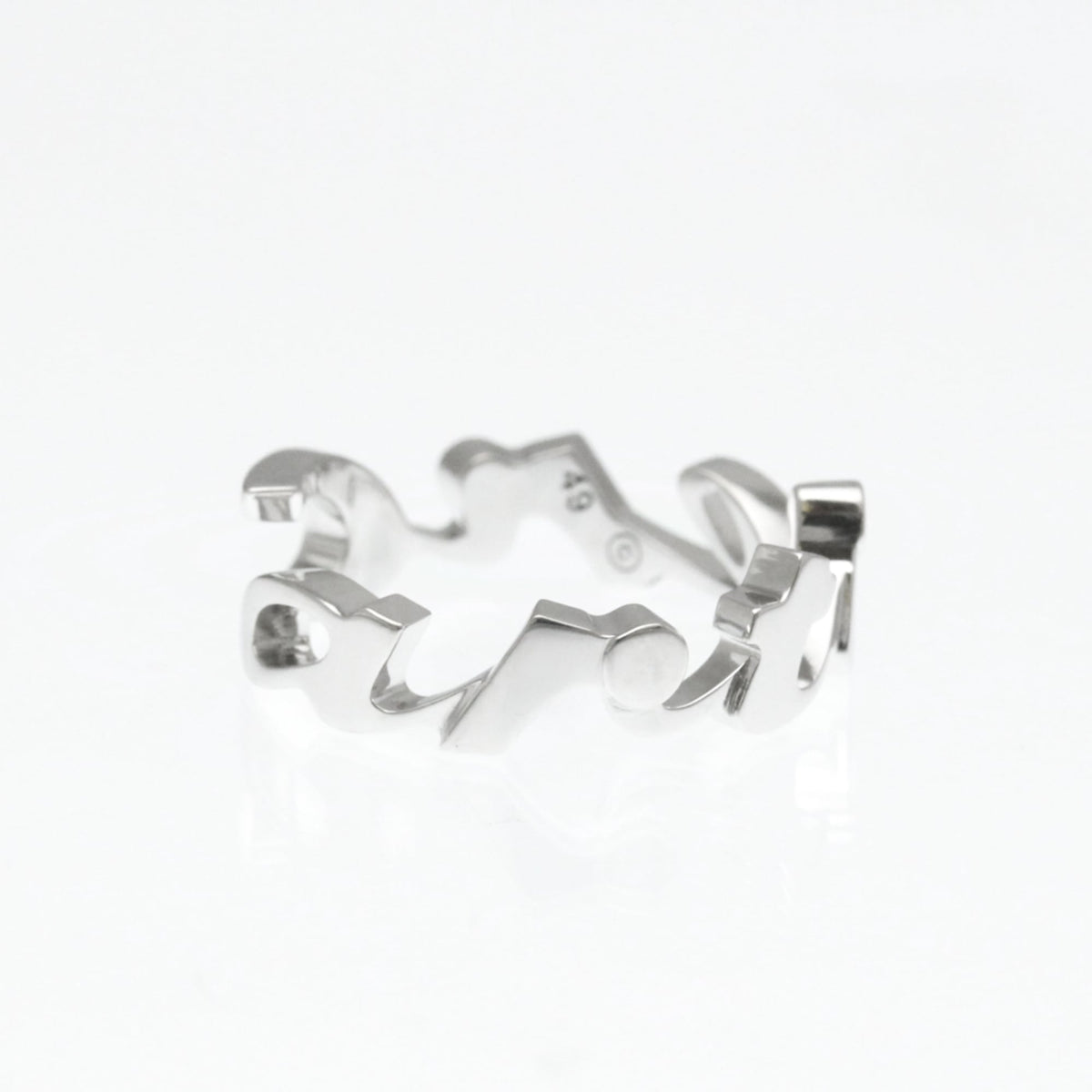 Cartier Signature Ring · 18K White Gold