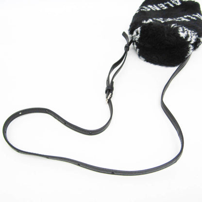 Balenciaga Everyday Phone Holder · Faux Fur