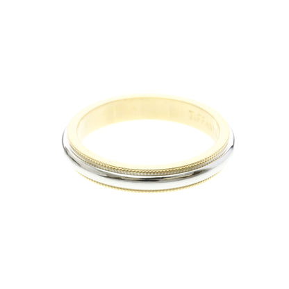 Tiffany Milgrain · Platinum & 18K Gold