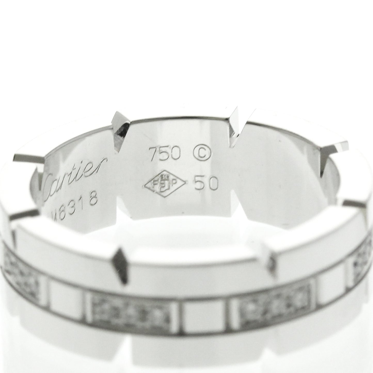 Cartier Tank Française · 18K White Gold · Diamond