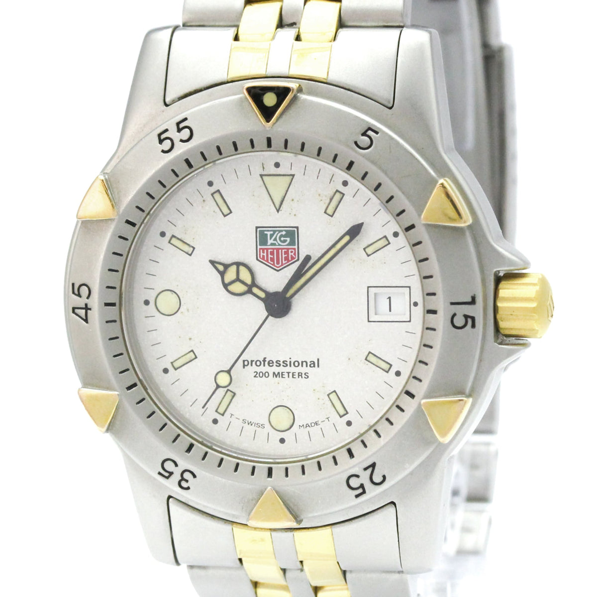 Tag Heuer Professional · Gold Plated Steel