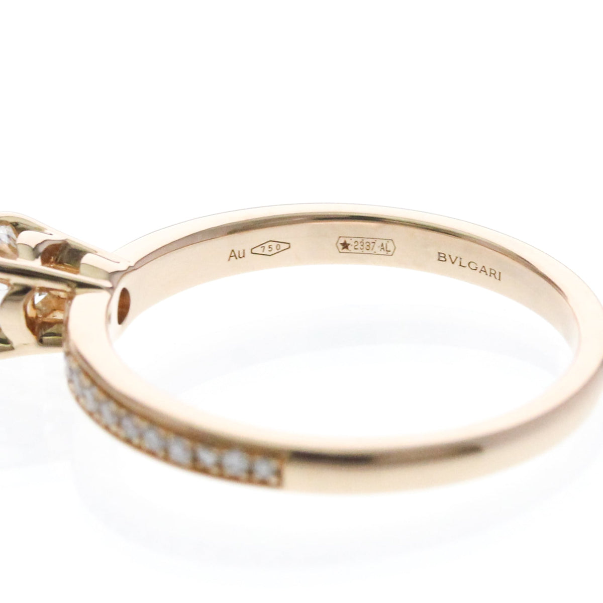 Bvlgari Roma Amor · Rose Gold · Diamond · Size 5 (EU 52.5)