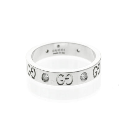 Gucci Icon · Diamond · 18K White Gold