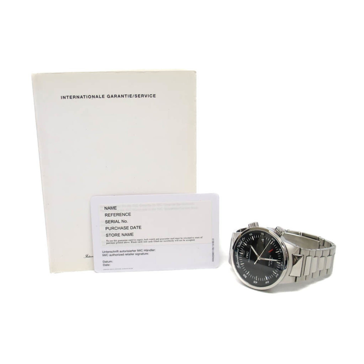 IWC GST · Steel · Automatic · Alarm
