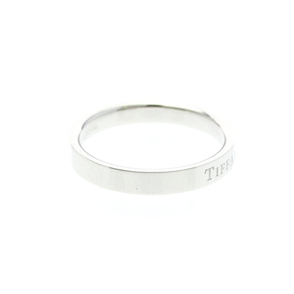 Tiffany Flat Band · Platinum · Size 6.5 (EU 56.25)