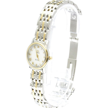 Omega De Ville Prestige · MOP · Steel & 18K Yellow Gold