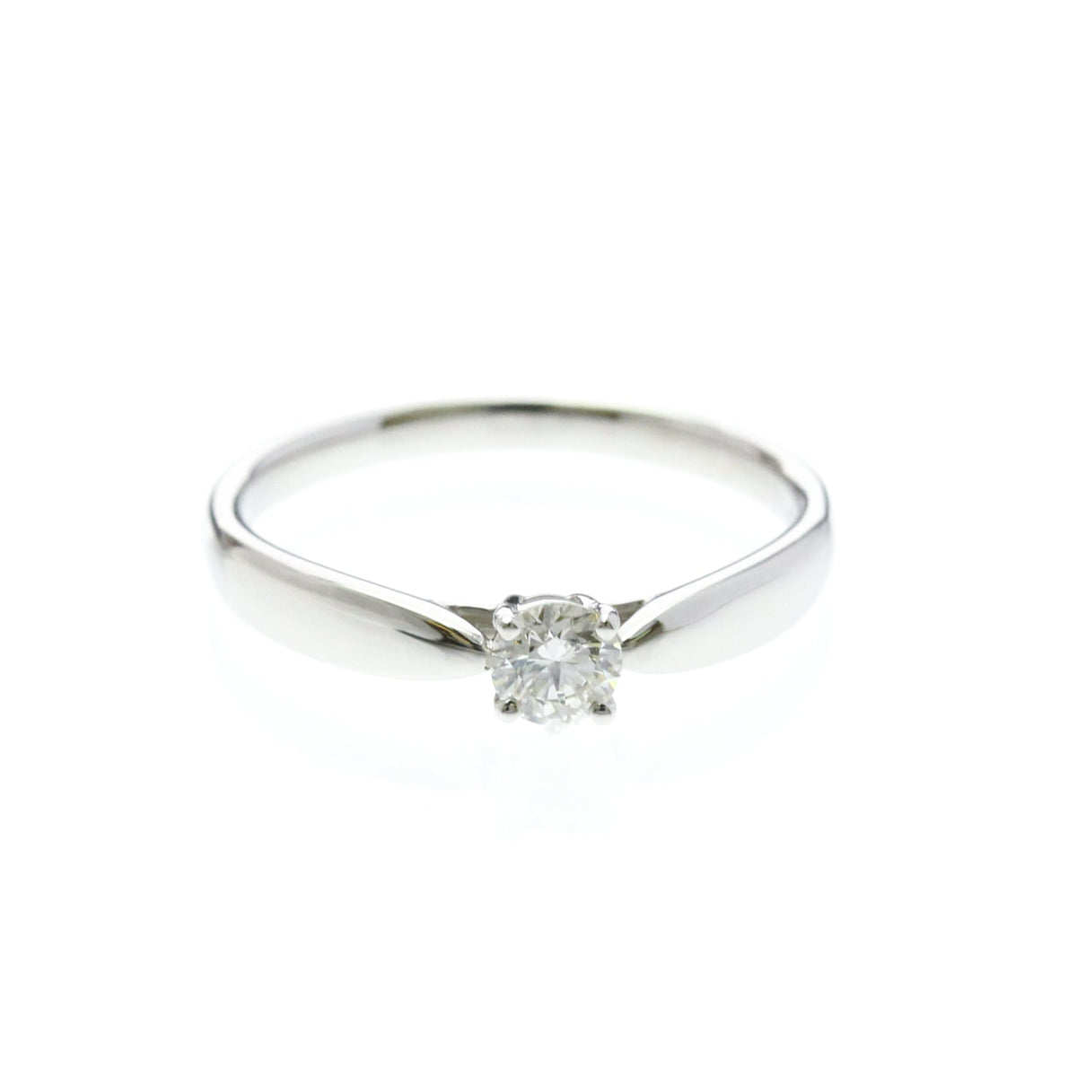 Tiffany Harmony · Platinum · Diamond · Size 6 (EU 55)