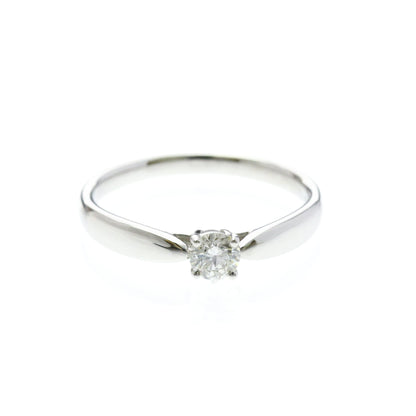 Tiffany Harmony · Platinum · Diamond · Size 6 (EU 55)