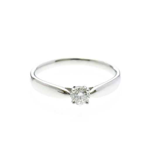 Tiffany Harmony · Platinum · Diamond · Size 6 (EU 55)