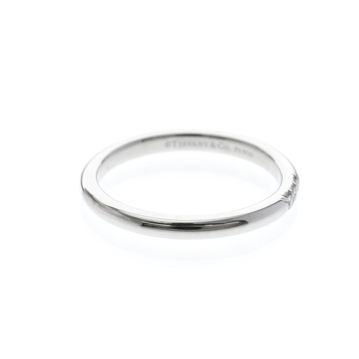 Tiffany Forever Wedding · Platinum · Diamond · Size 5 (EU 52.5)