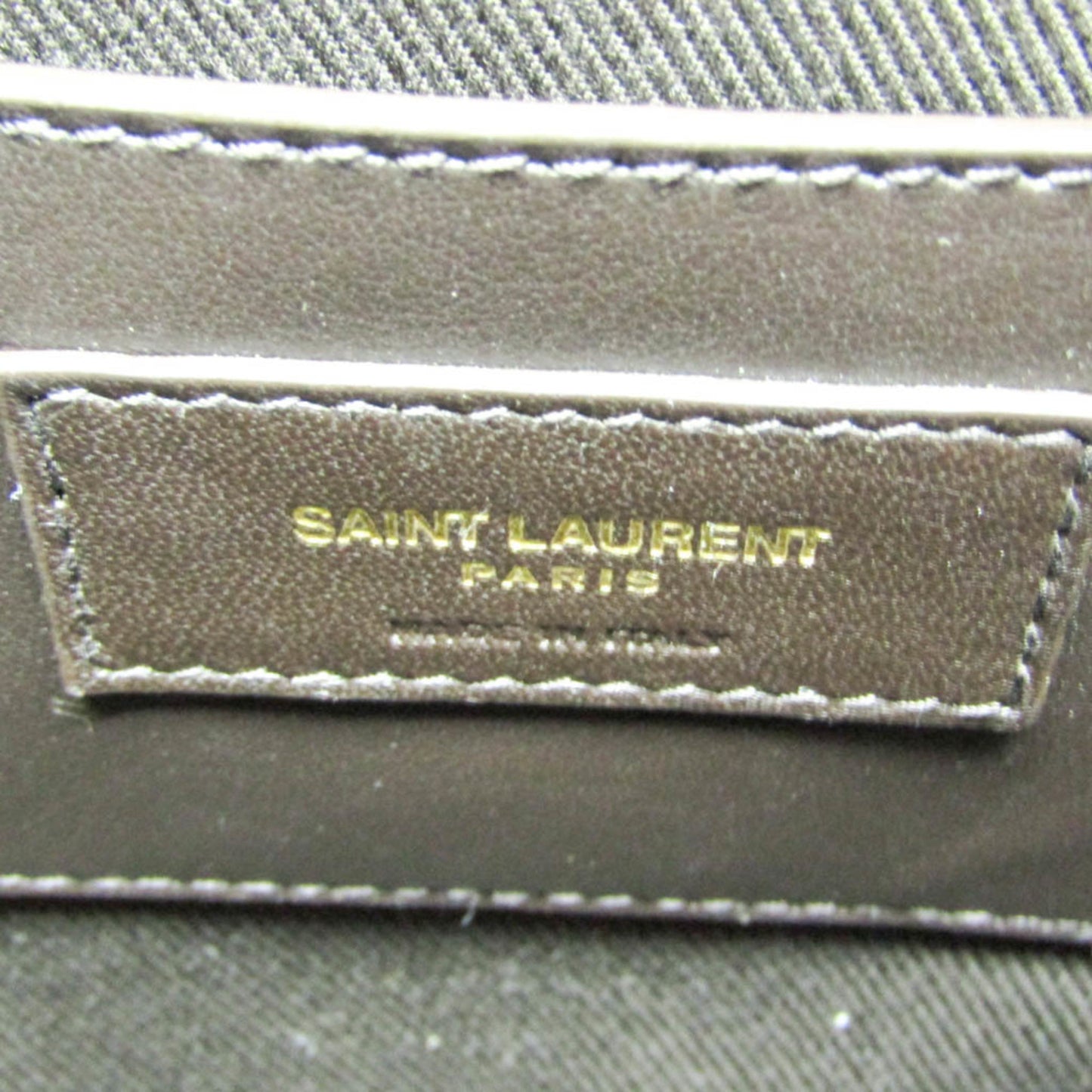 Yves Saint Laurent · Leather Shoulder Bag
