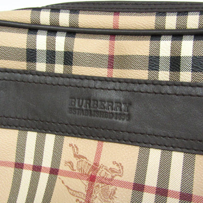 Burberry Novacheck · Coated Canvas Clutch