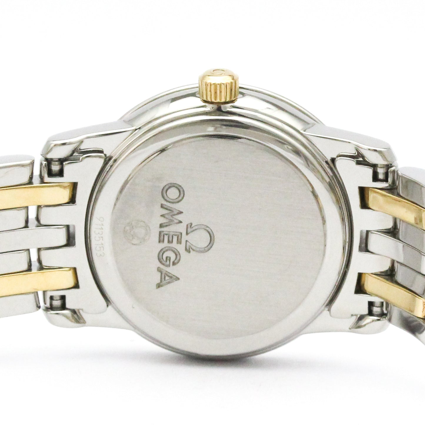 Omega De Ville Prestige · MOP · Steel & 18K Yellow Gold