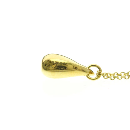 Tiffany Teardrop · 18K Yellow Gold