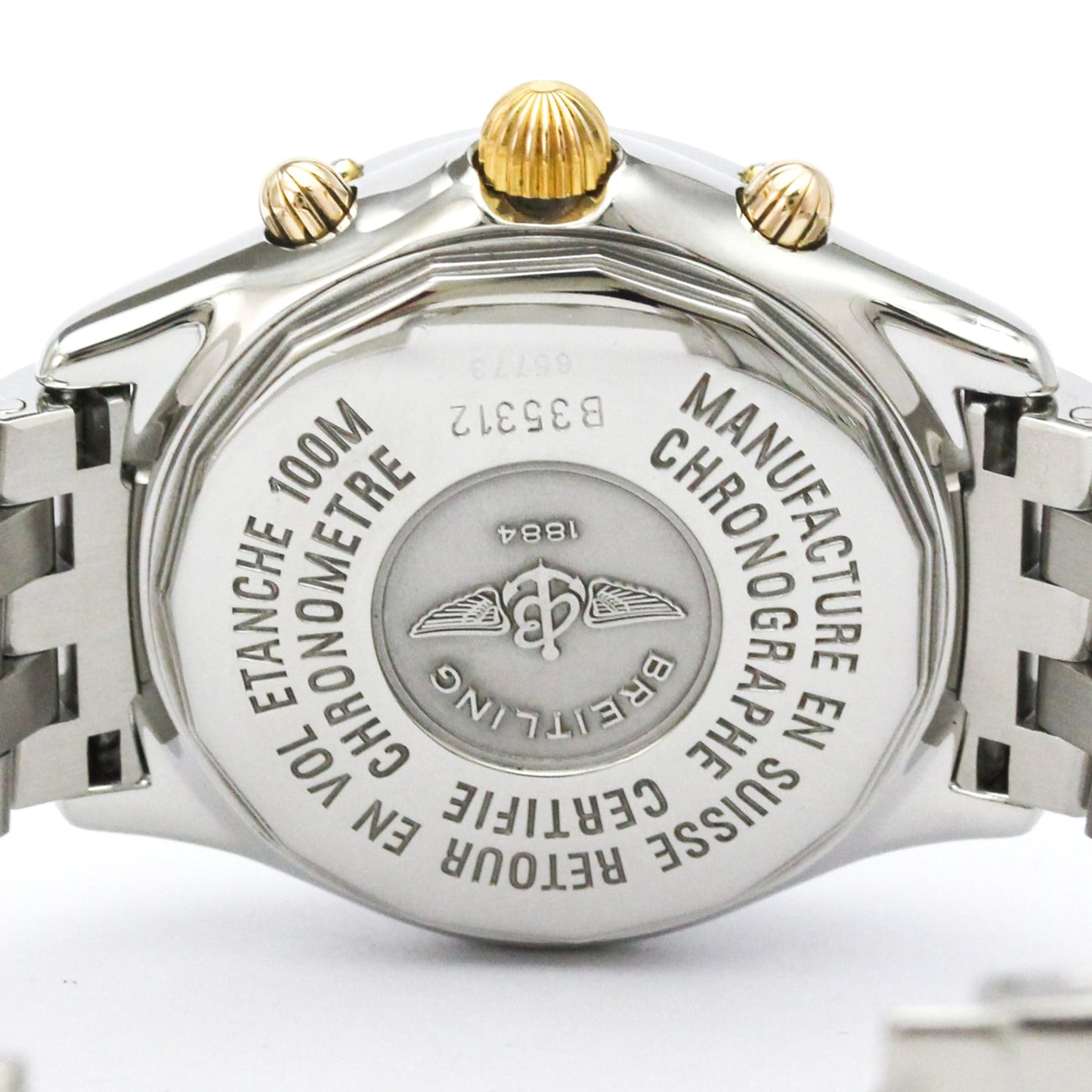 Breitling Shadow · Steel & 18K Yellow Gold
