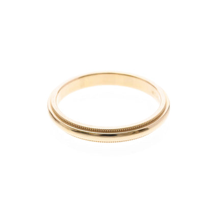 Tiffany Milgrain · 18K Rose Gold