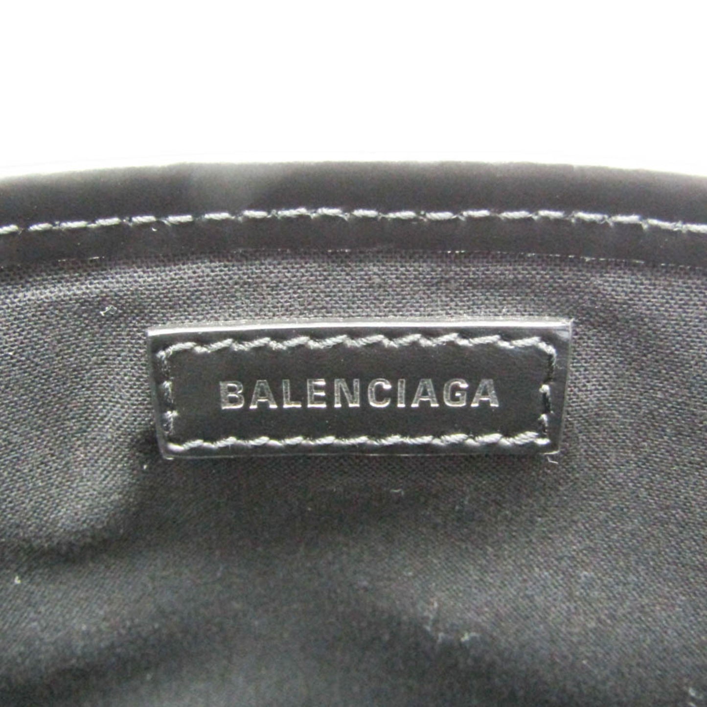Balenciaga Navy Cabas S · Canvas Tote