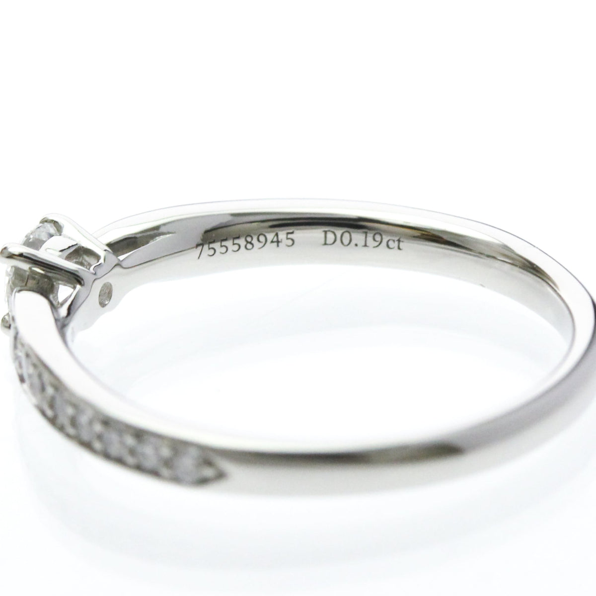 Tiffany Harmony Pavé · Platinum · Diamond