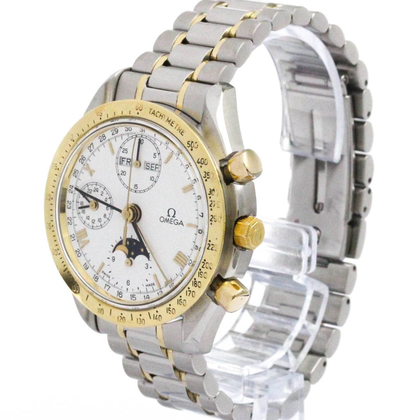 Omega Speedmaster · Moonphase · Steel & Gold