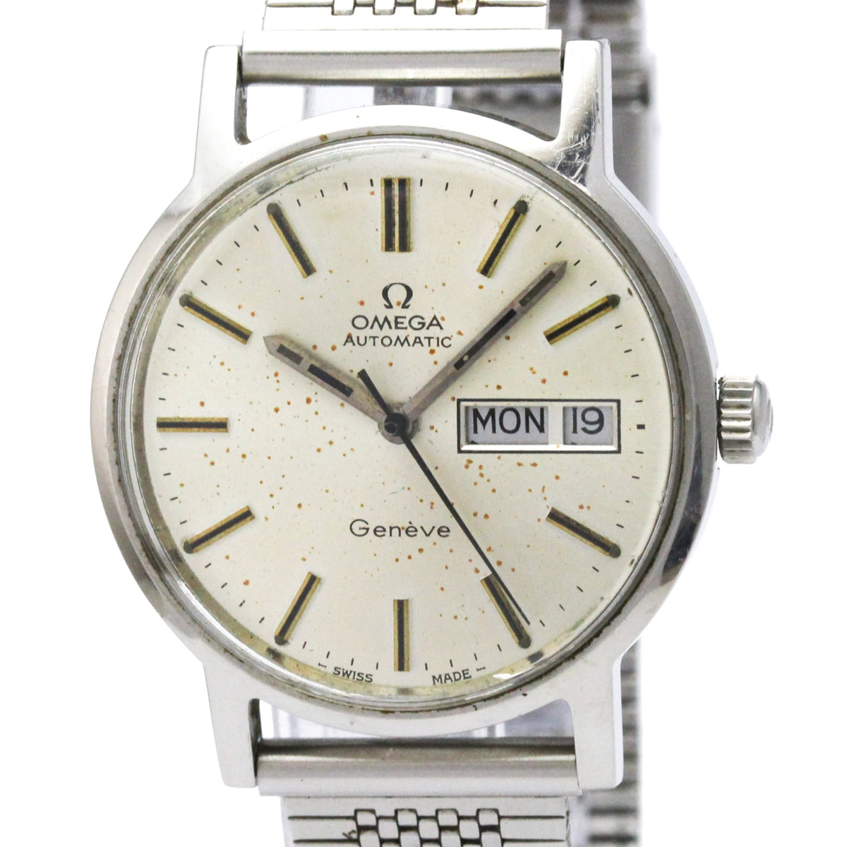 Omega Geneve · Steel · Day Date · Automatic