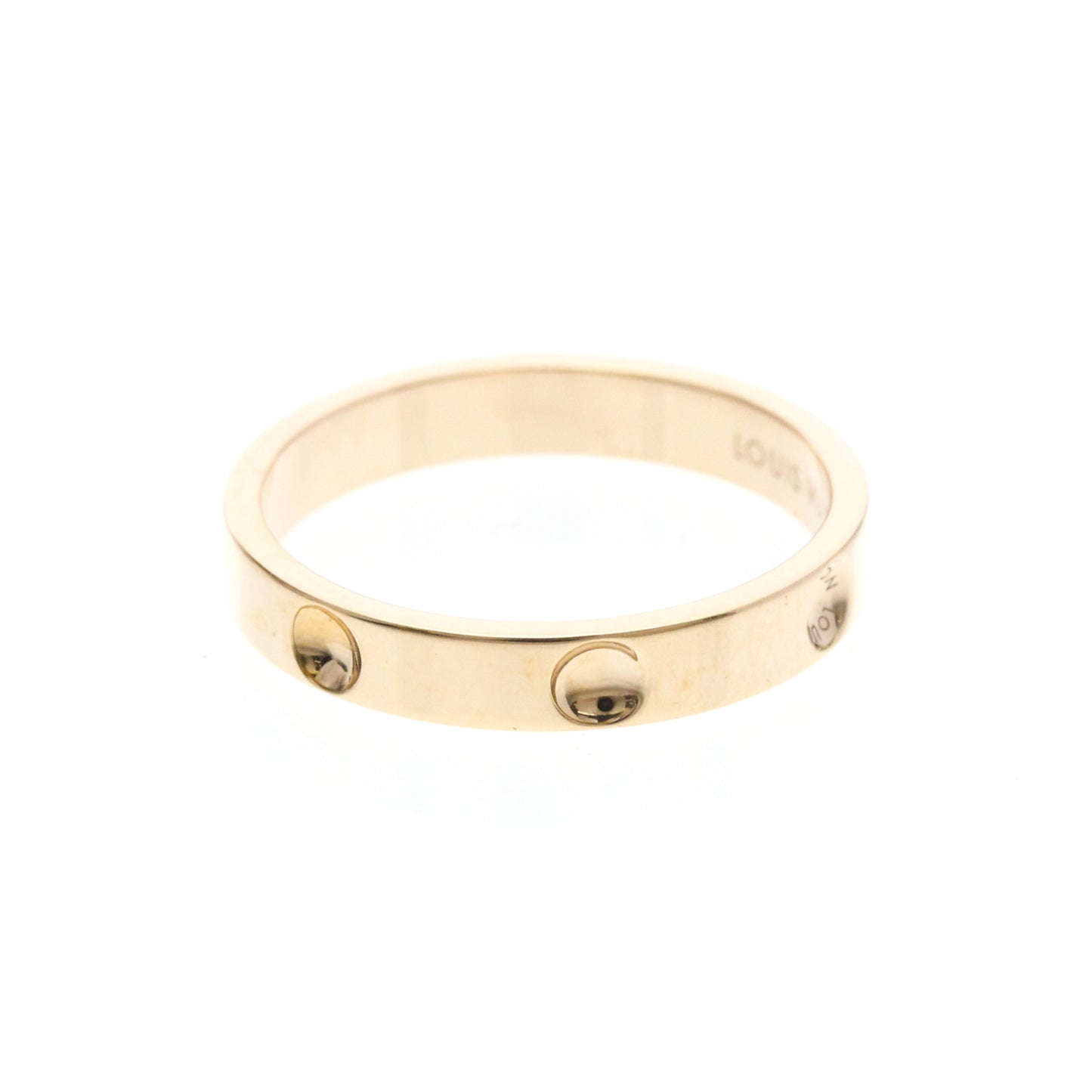 Louis Vuitton Petite Bague Empreinte · Rose Gold