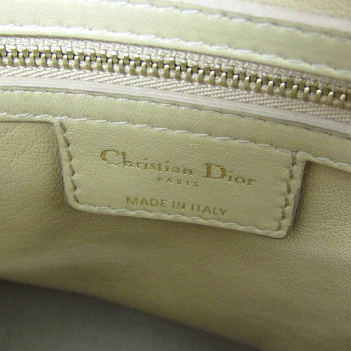 Christian Dior Gaufré · Lambskin