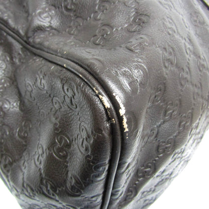 Gucci Guccissima · Leather Boston Bag