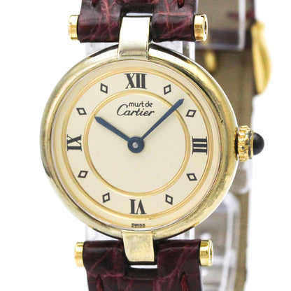 Cartier Must Vendome · Vermeil · Quartz