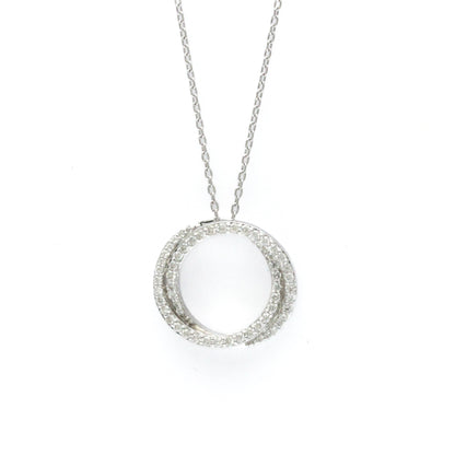Ponte Vecchio Diamond Circle · 18K White Gold