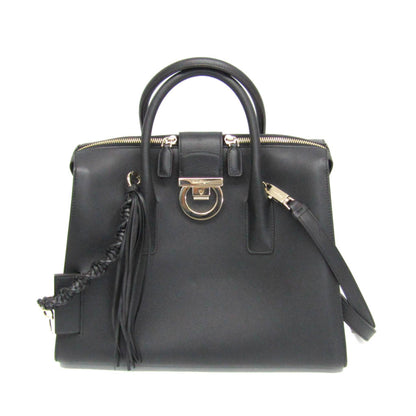Salvatore Ferragamo Gancini · Leather
