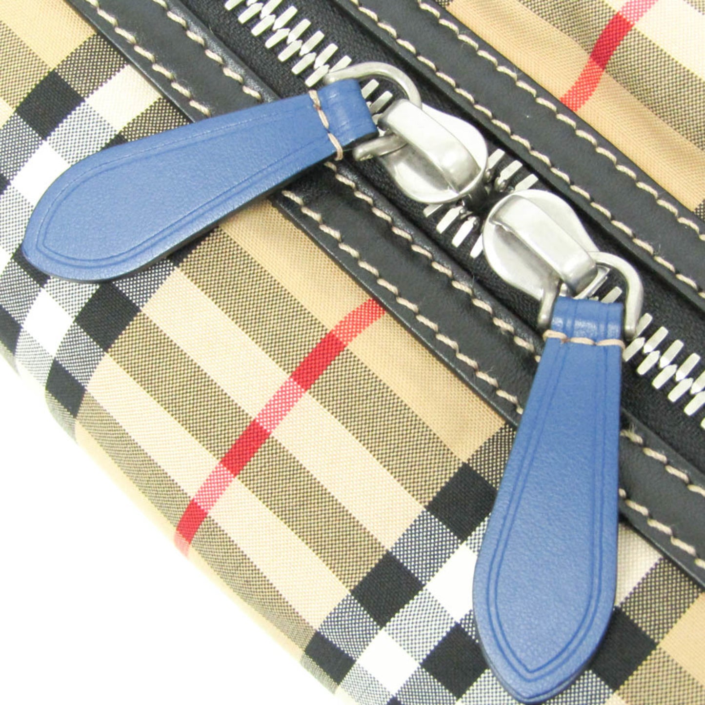 Burberry Vintage Check · Leather Pouch