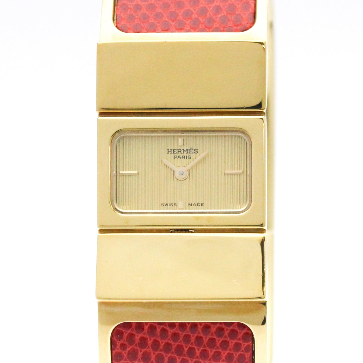 Hermès Loque · Gold Plated · Quartz