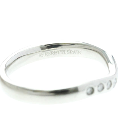 Tiffany Curved Band · Platinum · Diamond