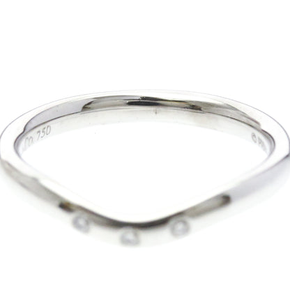 Tiffany Curved Band · Platinum · Diamonds