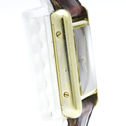 Cartier Must Tank · Vermeil · Manual Wind