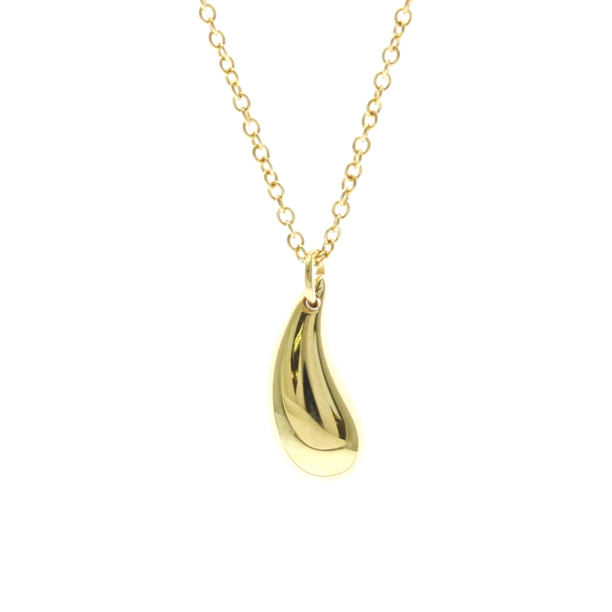 Tiffany Teardrop · 18K Yellow Gold