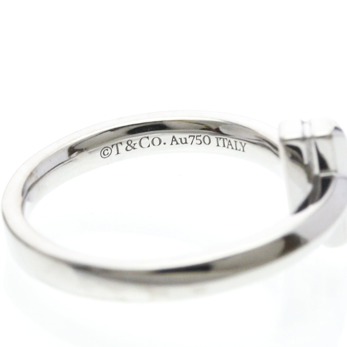 Tiffany T One · Diamond · 18K White Gold
